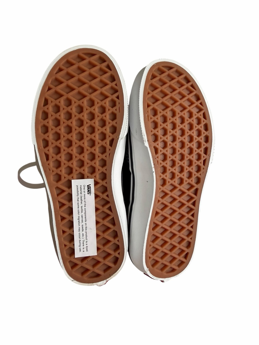 NWT Vans Brooklyn LS Youth Sneakers | Black/White | Size 12.5 YT | New in Box - Picture 5 of 8